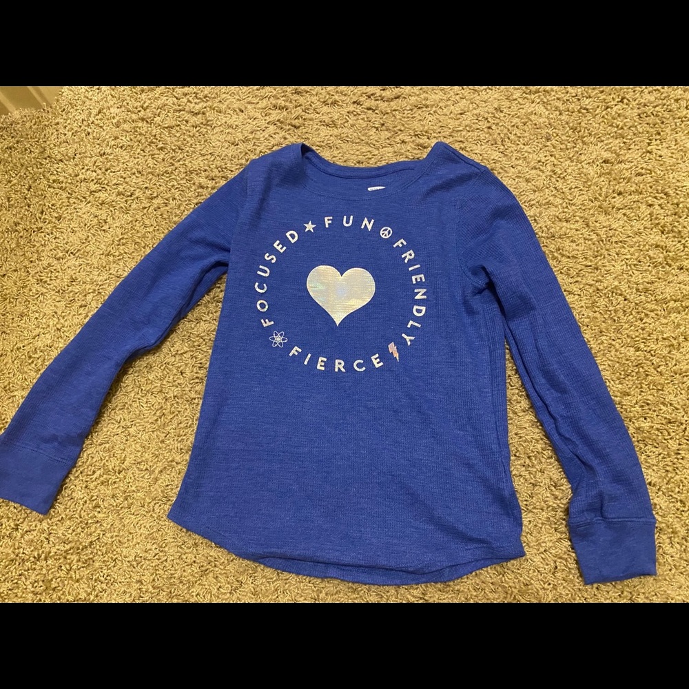 Old Navy- Girls Long Sleeve Top, 10-12